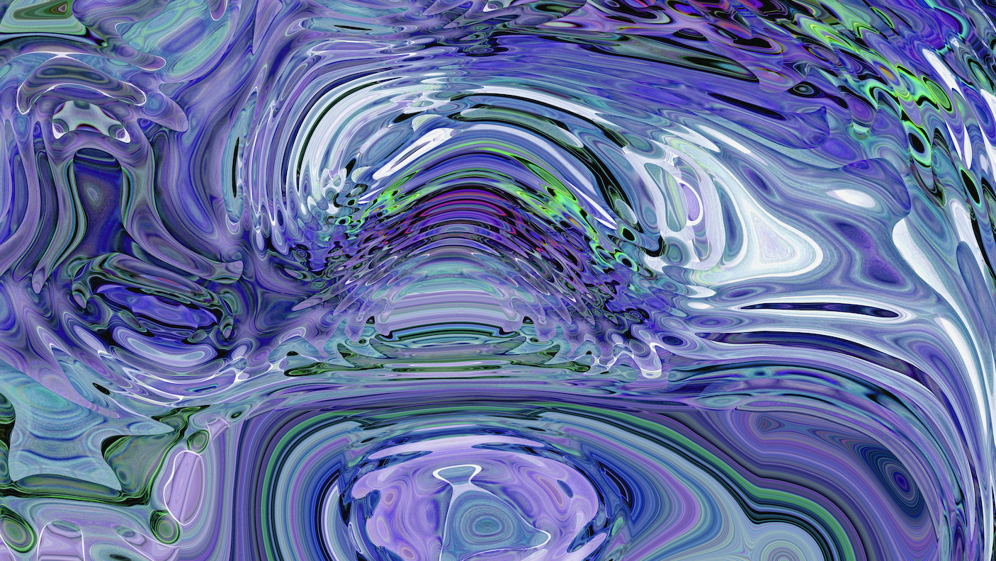 Abstract wavy patterns